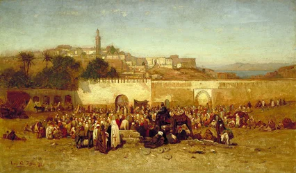 Jour de marché à l